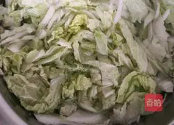 Illustration of how to make stir-fried pork with cabbage and fungus 1