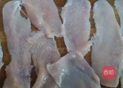 Illustration of how to make fried chicken steak 2