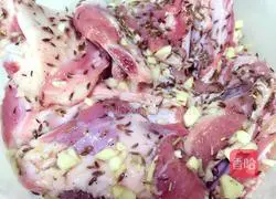 Illustration of grilled lamb chops 4