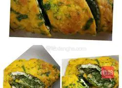 Illustration of how to make coriander egg rolls 6