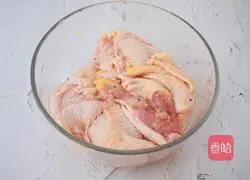 Illustration of how to make Teriyaki Chicken Leg Rice Bento 3