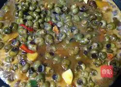 Illustration of how to make spicy snails 5