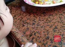 Recipe for lily cucumber, corn and ham cubes Illustration 7