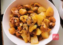 Illustration of how to make potato chicken nuggets 8