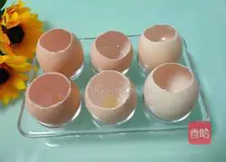 Illustration of how to make solid eggs 6