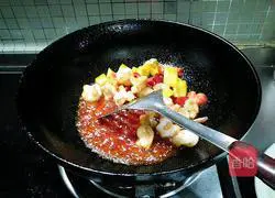 Illustration of how to make Gulu shrimp balls 9