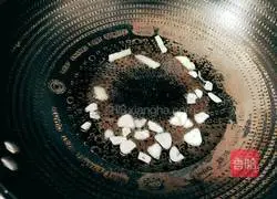 Spring Leek Illustration of how to make fried shrimp 9