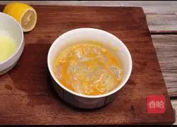 Illustration of how to make shrimp balls with mustard sauce 5