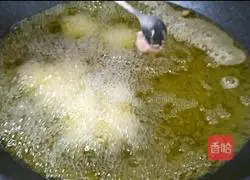 Illustration of how to make sesame balls 4