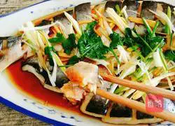 Illustration of how to make steamed fish 12