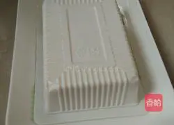 Illustration of how to make steamed lactone tofu with sea duck eggs 3