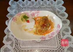 Illustration of how to make pan-fried chicken steak 8