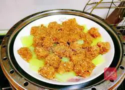 Illustration of steamed beef with rice flour 13