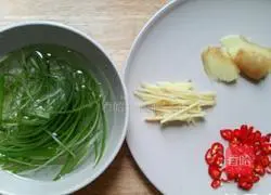 Illustration of how to make steamed seabass 2