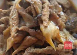 Illustration of how to make stir-fried pork with oyster mushrooms 15