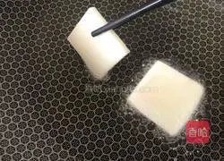 Illustration of how to make moss rice cake 5