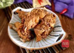 Illustration of braised pork bones 8