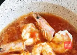 Illustration of how to make shrimps in sauce 8