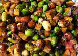 Illustration of how to make Kung Pao Pork (Dinged Chicken) 6