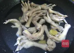 Illustration of how to make tiger skin and chicken feet 1