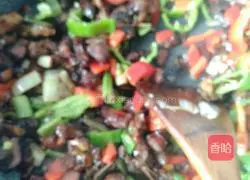 Illustration of how to make delicious stir-fried chicken 9