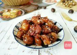 Braised chestnut chicken nuggets recipe 17