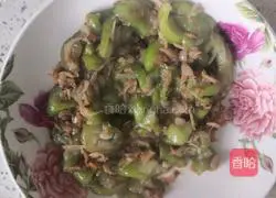 Illustration of how to make loofah and shrimp skin 5