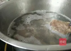 Illustration of the recipe of braised yam spareribs 4