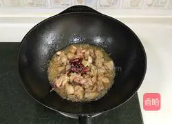 Illustration of how to make braised chicken 7