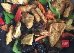 Illustration of how to make special roasted tofu 7