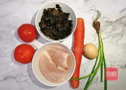 Illustration of how to make tomato chicken meatballs 1