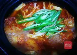 Korean spicy cabbage soup recipe 13