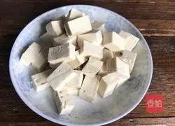 Illustration of how to make steamed tofu 2