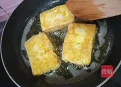 Illustration of how to make chicken and tofu pancakes 11