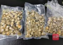 Illustration of how to make spicy scallop meat 1