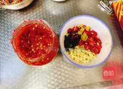 Illustration of home-cooked Hunan stir-fried pork 4