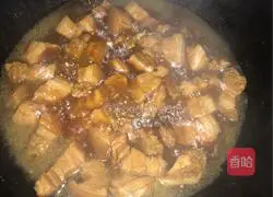 Illustration of home-cooked braised pork 12