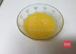 Illustration of how to make scrambled eggs with enoki mushrooms 3