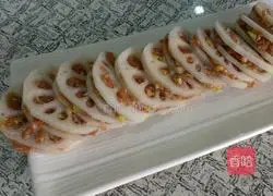 Illustration of how to make fried lotus root box 6