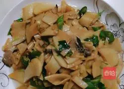 Illustration of spicy fried king oyster mushrooms 6