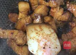 Illustration of how to make braised pork 10