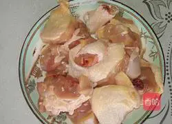 Illustration of braised chicken legs 1