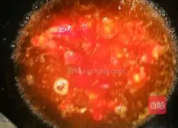 Illustration of how to make rich shrimps in tomato sauce 10