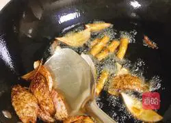 Illustration of how to make crispy duck skull 7