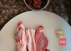 How to stew pork with mushrooms Illustration 1