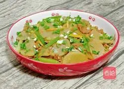 Illustration of how to make fried beef with celery and radish 14