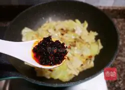 Illustration of Stir-fried Cabbage 13