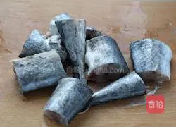 Illustration of braised mackerel cubes 1