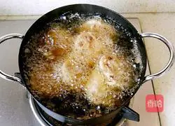 Illustration of how to make fried lotus root box 13