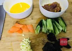 How to make Mushu Pork Illustration 4